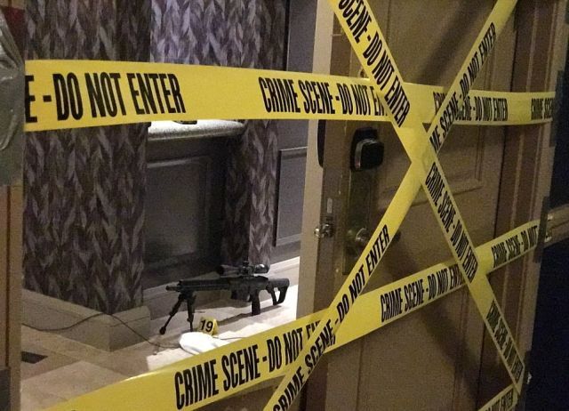 Police have released footage from shooter Stephen Paddock's room. - Tragedy, Las Vegas, Weapon, , The photo, Longpost