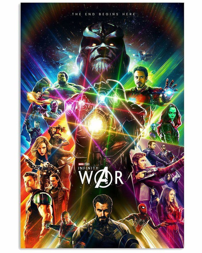 Infinity War - Marvel, Poster, Comics, Superheroes, Movies, Fan art