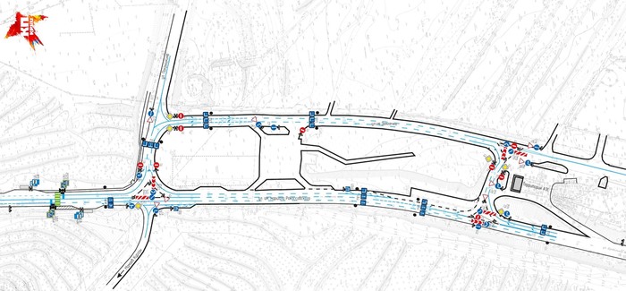 Roundabout near Mamaev Kurgan - My, Volgograd, Mamaev kurgan, Traffic rules, Bombanulo, Longpost