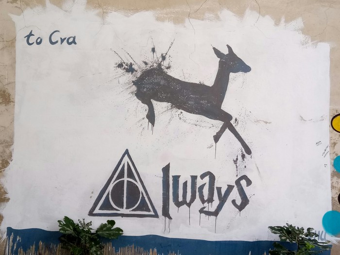 Fine graffiti - Harry Potter, Graffiti, Georgia