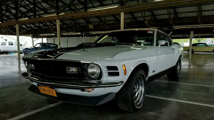 1970 FORD MUSTANG MACH 1 FASTBACK - Classic, Retro car, Longpost, Ford mustang