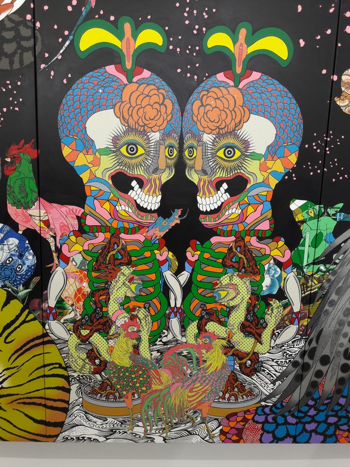 Psychedelic from a Japanese artist. - My, Moscow, , Exhibition