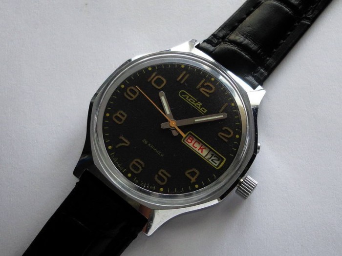 Stylish watch from the times of the USSR - Clock, Technics, the USSR, Technologies, Style, Longpost