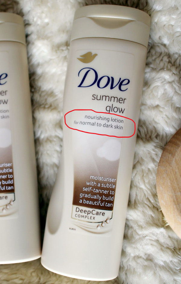 Dove trolls) - Dove, Racism