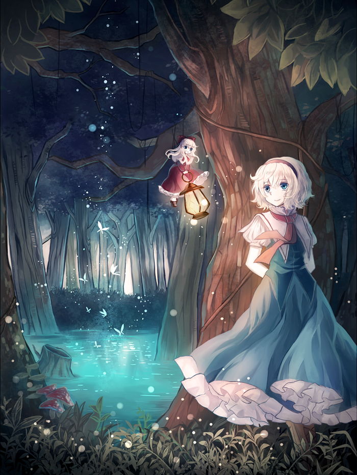 Forest of Magic , Anime Art, Touhou, Alice Margatroid, Shanghai Doll