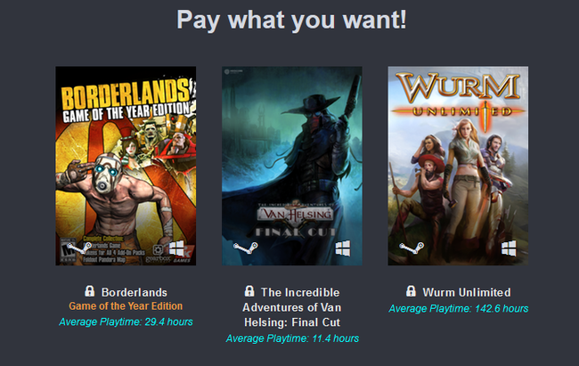 "Borderlands", "Endless Legend"  ... Endless Legend, Borderlands, Humble Bundle, , Borderlands 2,  , 