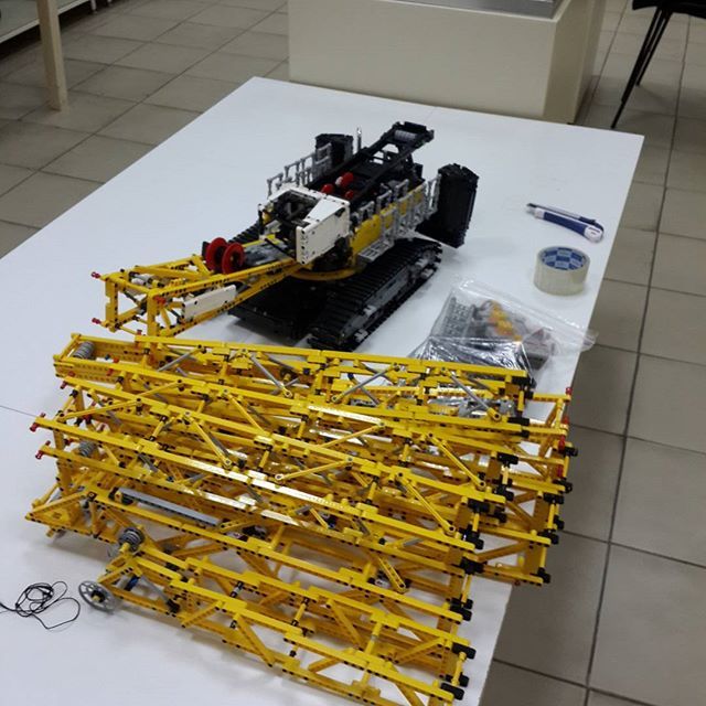 Lego Liebherr LR 1100 самоделка - Моё, LEGO, LEGO technic, Самоделки, Кран, Видео, Длиннопост