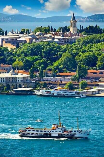 Bosphorus in good weather - Bosphorus, The photo, Beautiful view, Good weather, Istanbul, Strait, Longpost