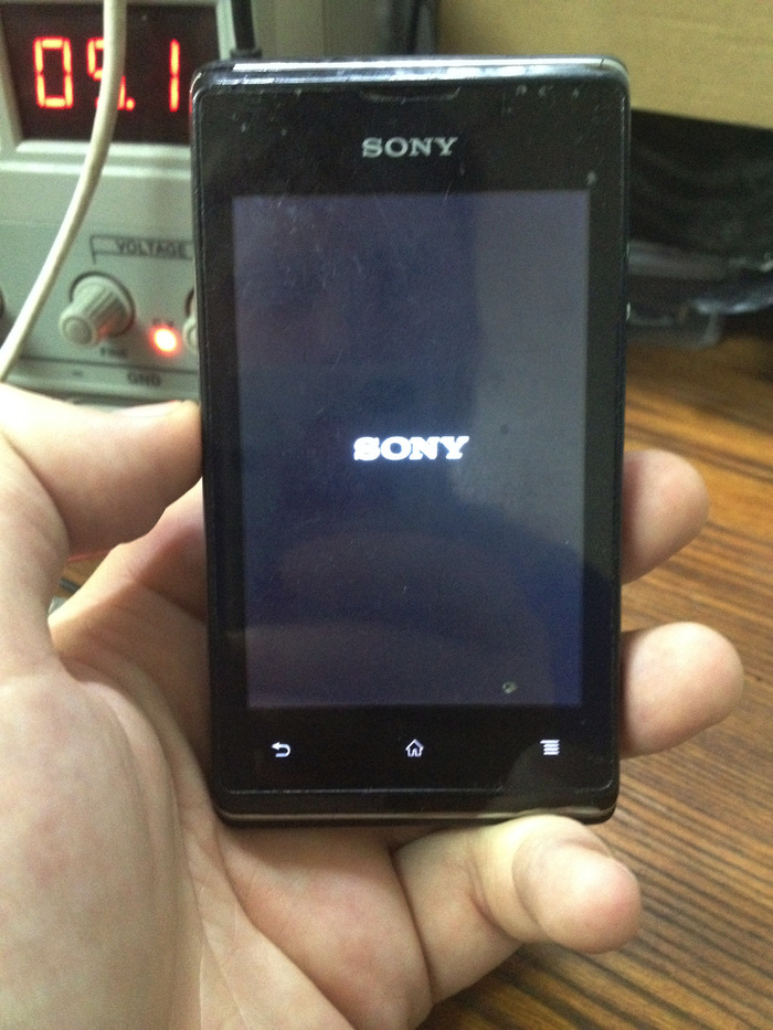 Sony Xperia E(C1505) phone firmware - My, Repair of equipment, Sony, Sony xperia, , Firmware, Screensaver, , , Longpost