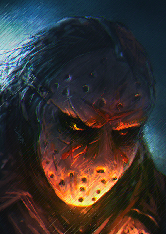 Jason Voorhees - Арт, Рисунок, Джейсон Вурхис, Junkome