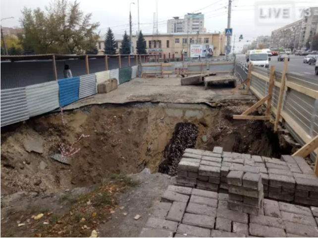 Man who crashed in pit on Minaev dies in hospital - , , Ulyanovsk, Ulyanovsk region, Lawlessness, Accident, news
