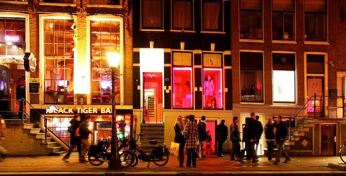 STREET RED-LIGHT DISTRICT - NSFW, My, Amsterdam, , Prostitutes, Шлюха, Street red-light district