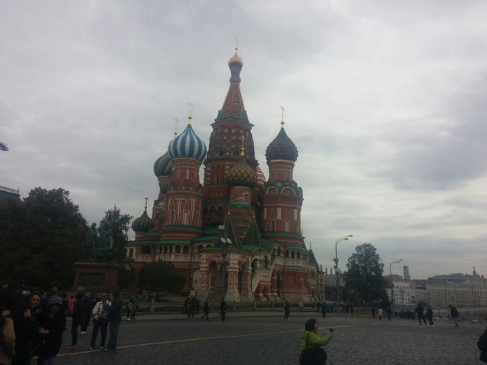 How I moved to Moscow or notes about life in Moscow. Part 2. - My, Moscow, Kremlin, The cathedral, the Red Square, McDonald's, Longpost