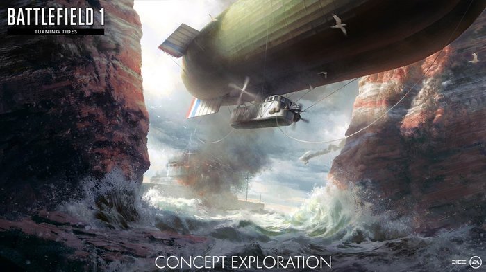 New information on the Turning Tides expansion for Battlefield 1. - My, Battlefield 1, , EA DICE, EA Games, Longpost