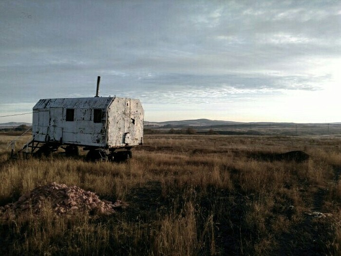 Somewhere in the Orenburg region - My, The photo, Autumn, Steppe, Mobile photography