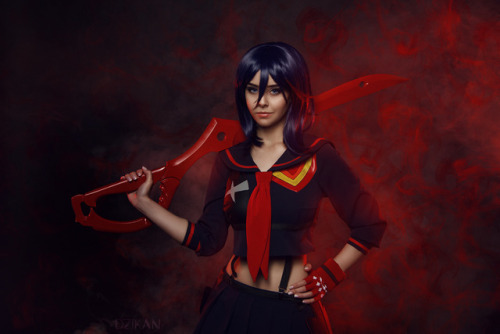 Ryuko Matoi! - Kill la Kill, Matoi Ryuuko, Disharmonica, Cosplay, Girls, Longpost