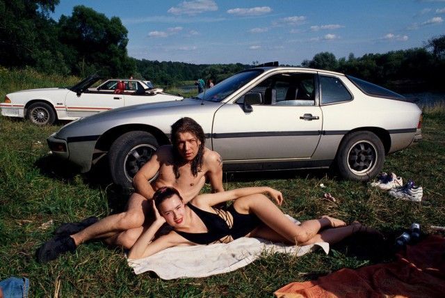 Young Russians rest, Moscow region, mid-90s - Relaxation, Moscow, Back in the 90s, Youth, Foreign cars