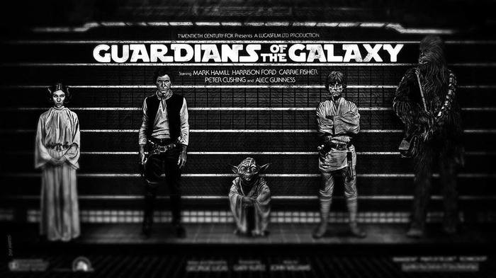 Guardians of the healthy human galaxy - Guardians of the Galaxy, Star Wars