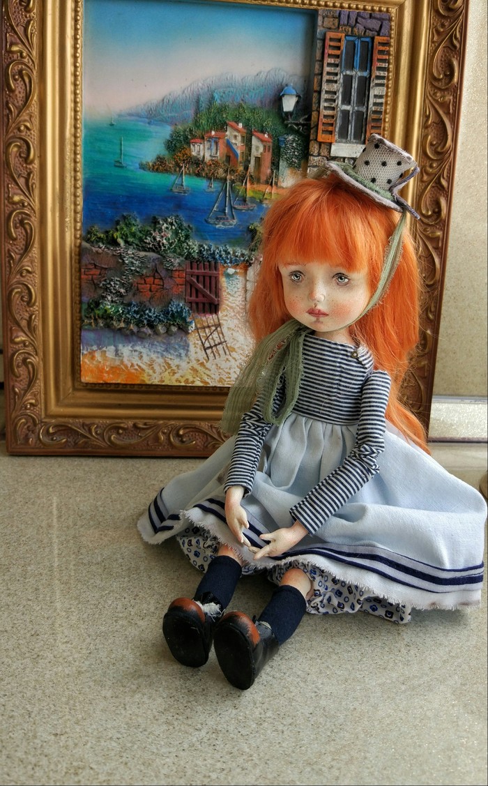 I love my work. Author's movable dolls - My, Doll, Handmade, With your own hands, Collecting, Longpost