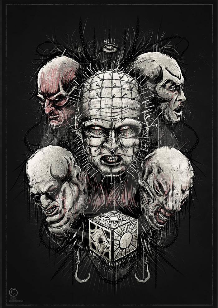 Hellraiser - Моё, Восставший из ада, Cenobites, Cenobite, Длиннопост