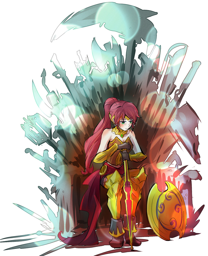 The winter is coming. - RWBY, Pyrrha nikos, Anime, Not anime