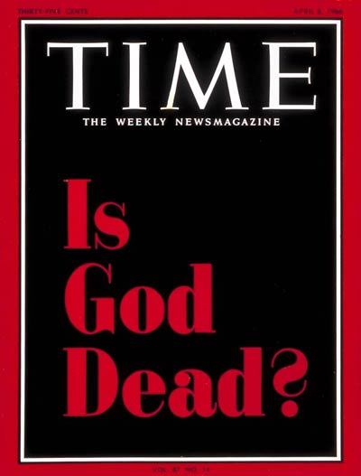Cover of Time magazine, April 8, 1966. - From the network, Cover, , Religion