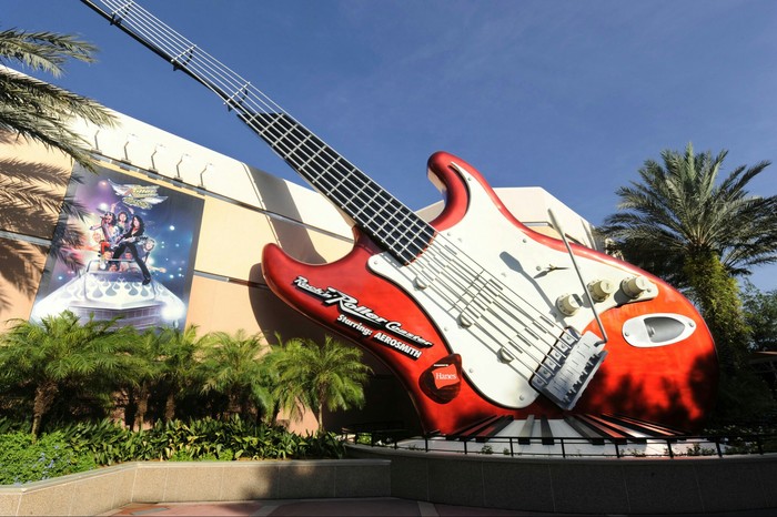 Rock n roller coaster starring aerosmith, Orlando, USA. - Roller coaster, Disneyland, Aerosmith, Amusement park, Attraction, Extreme, , Video, Longpost, Tag