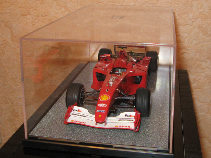 Ferrari F2001. Дебют. - Моё, Стендовый моделизм, Формула 1, Моделизм, Длиннопост