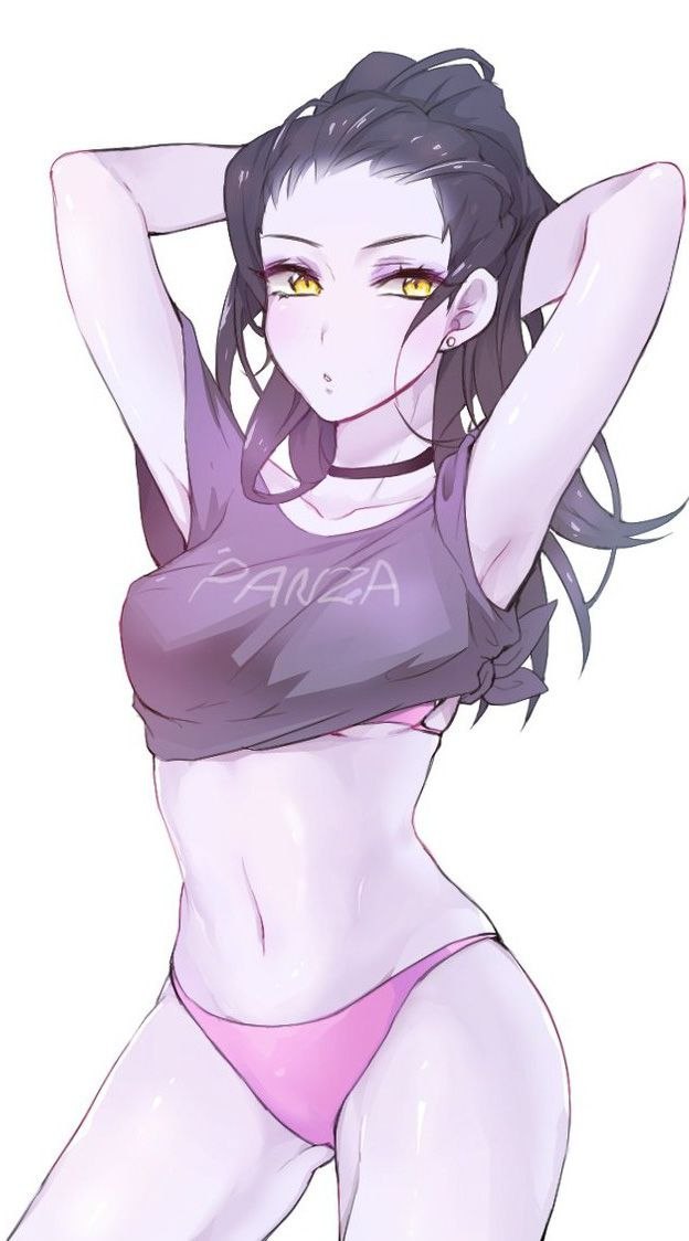 Горячий и роскошный арт Widowmaker (Overwatch) Leak