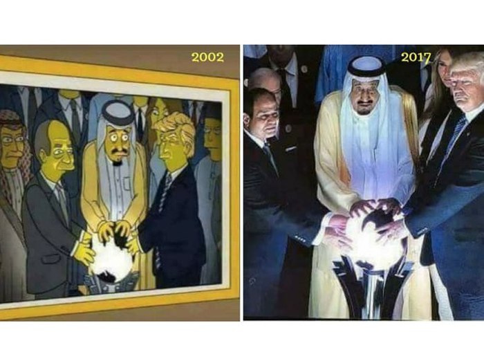 The Simpsons again, cooler than Nostradamus! - The Simpsons, Donald Trump, Nostradamus