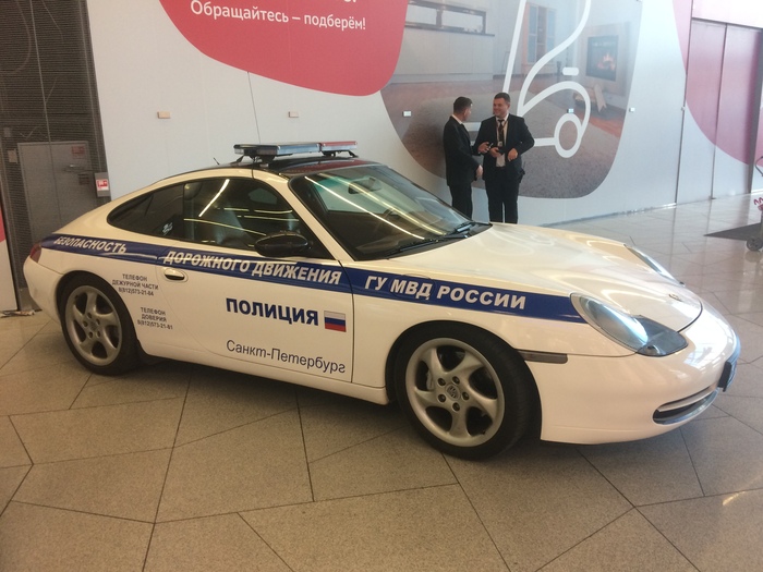 This is the police of St. Petersburg - My, Police, Saint Petersburg, Porsche, 