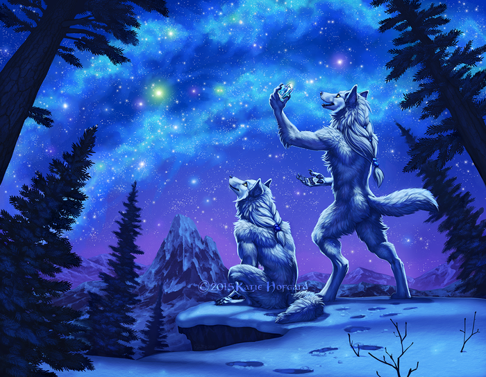Rising of the Milky Way , , , Wolf-nymph
