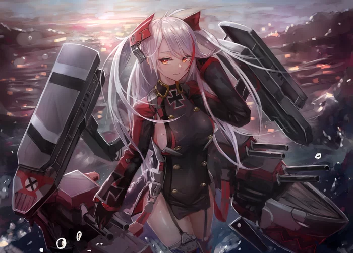 Prinz Eugen - Anime Art, Azur Lane, Prinz Eugen