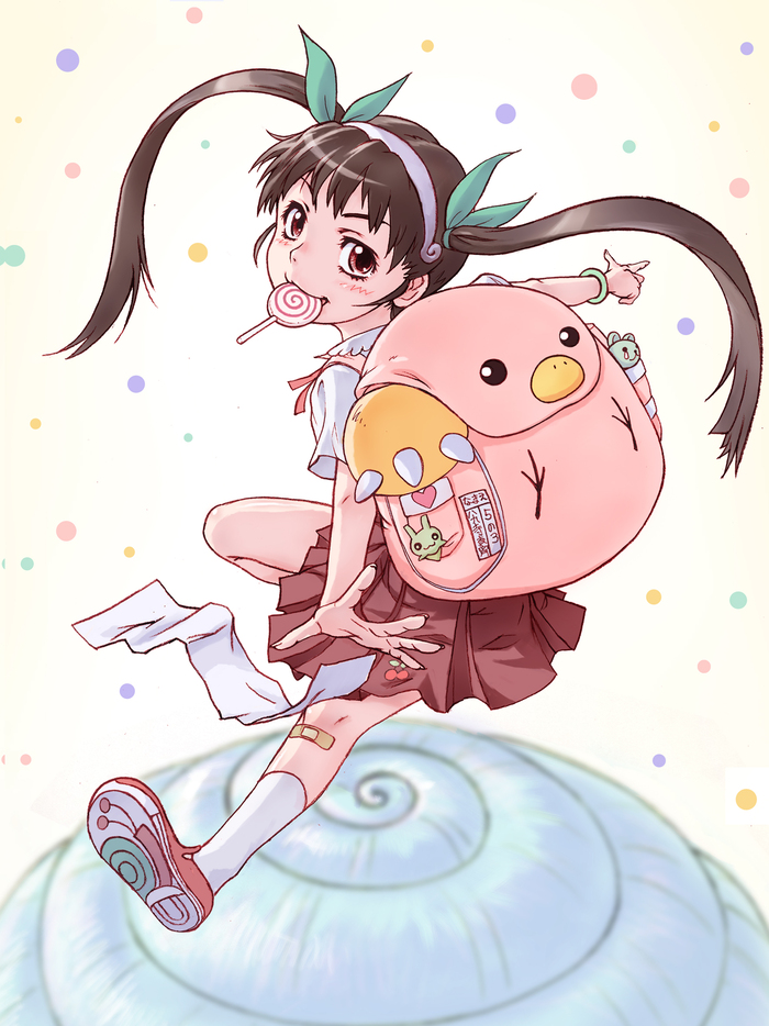   Anime Art, , Monogatari series, Hachikuji Mayoi