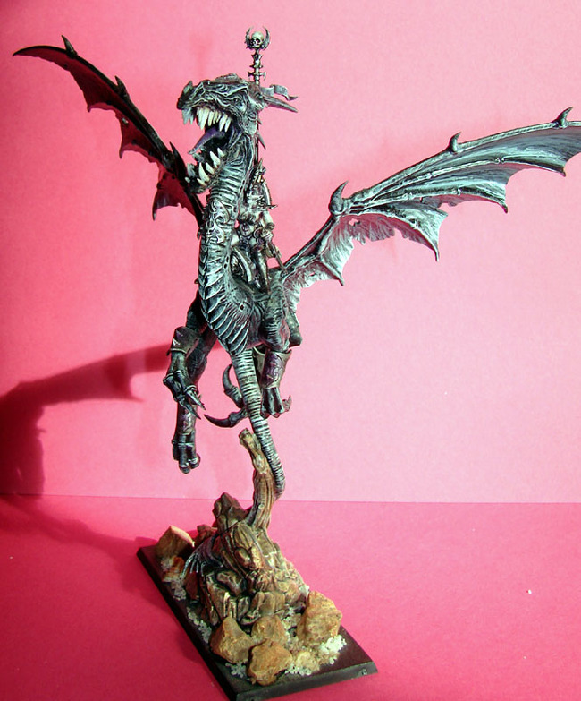 The Dragon - My, Warhammer, The Dragon, Warhammer fantasy battles, Warhammer: age of sigmar, Dark Elves, My, Longpost