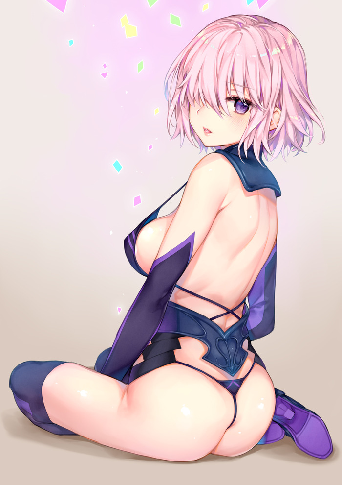 Mash Kyrielight Anime Art, Fate, Fate Grand Order, Mashu Kyrielight, Pixiv