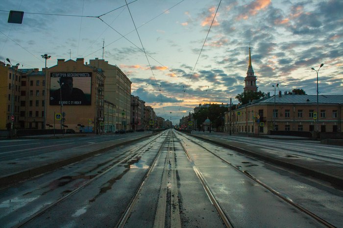 Deserted Ligovsky Avenue - My, Saint Petersburg, ligovsky Avenue, The photo, 