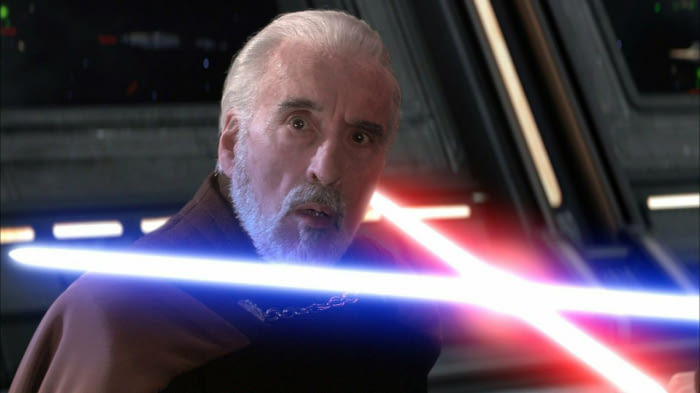 Awkward situation - Star Wars, Count Dooku