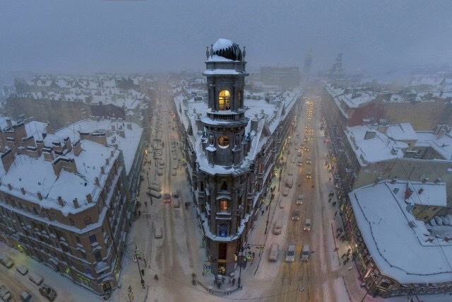 Who lives in the Five Corners Tower? - Not mine, I cried, Saint Petersburg, Architecture, Story, Informative, Longpost