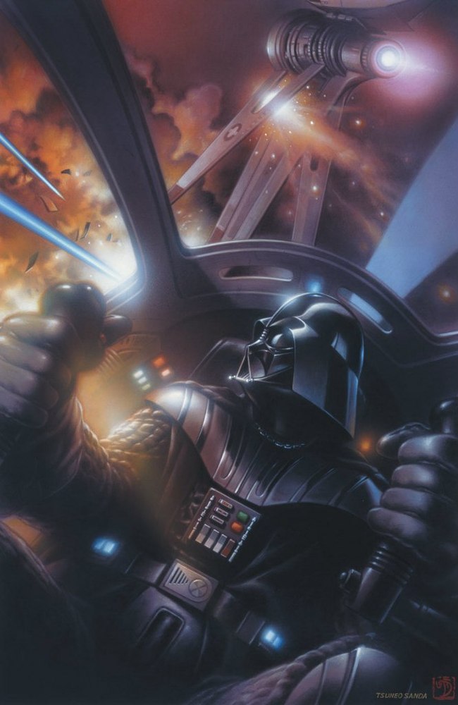 Furious and mighty Darth Vader - Star Wars, Art, Boba95fet, Longpost, Tag