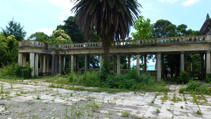 Abandoned platform Gagripsh in Gagra - My, , Gagra, Gagra, Abkhazia