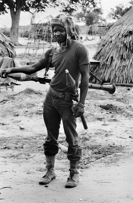 Fashionable soldier of the government army during the civil war in Mozambique. 1983 - Africa, 80-е, Military history