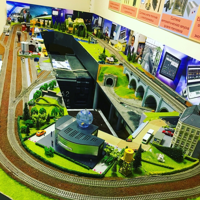 Exhibition stand - My, My, Work, Railway