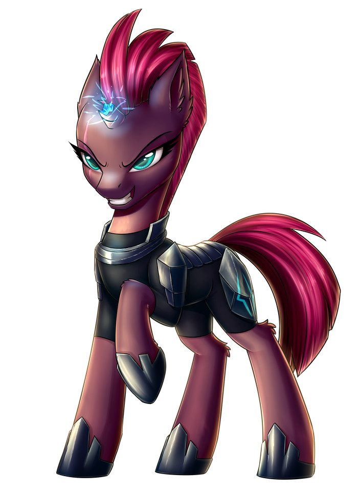 Tempest Shadow by setharu - My little pony, Tempest shadow, Setharu, My little pony: the movie, Longpost