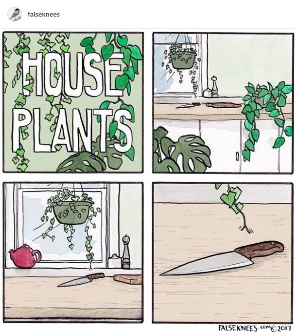 house plants - Comics, Falseknees