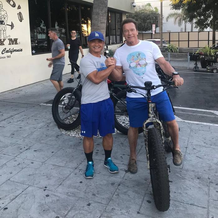 On your favorite fat bike - Arnold Schwarzenegger, Fat Bike, Fatbike, 