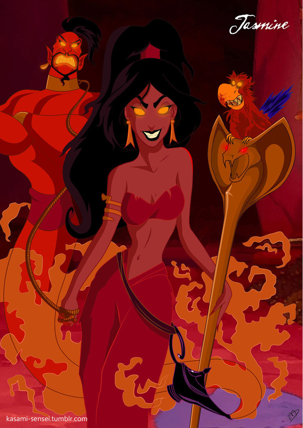 Disney heroines on the eve of All Saints Day - Halloween, Disney princesses, Horror, Heroes, Nostalgia, Accordion, Longpost, Repeat