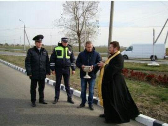 The traffic police took action, after a terrible accident, turned to the Russian Orthodox Church. - , Road safety, Emergency situation