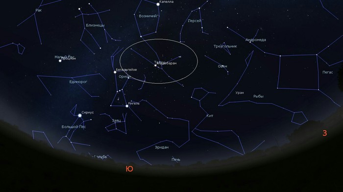 Landmarks of the constellation Taurus. - Space, Constellations, Sky, Space objects, Pleiades, Crab Nebula, Longpost