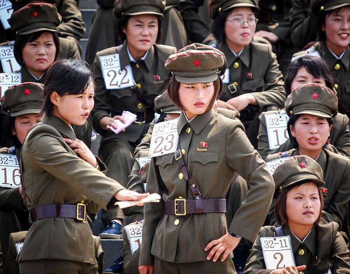 Korean Wonder Woman - North Korea, Girls, The photo